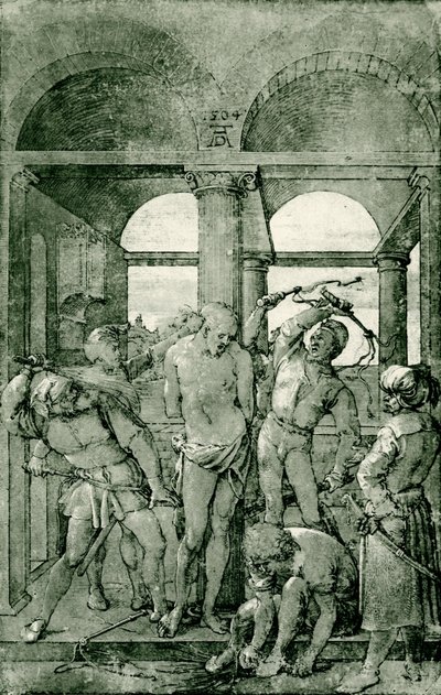 Bičování Krista od Albrecht Dürer