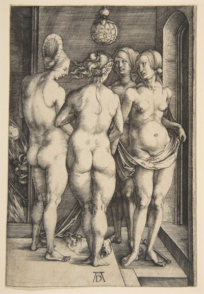 Čtyři nahé ženy, 1497. od Albrecht Dürer