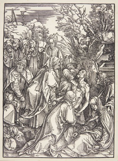 Pohřeb od Albrecht Dürer