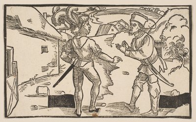 Heauton Timouroumenos, z The Comedies of Terence, dotisk z 19. století.n.d. od Albrecht Dürer