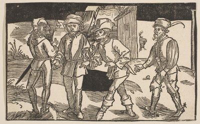 Heauton Timouroumenos, z The Comedies of Terence, dotisk z 19. století.n.d. od Albrecht Dürer