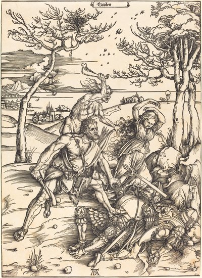 Hercules dobývá Cacus ("Hercules") od Albrecht Dürer
