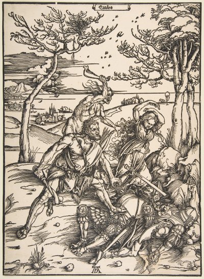 Hercules a Cacus.n.d. od Albrecht Dürer