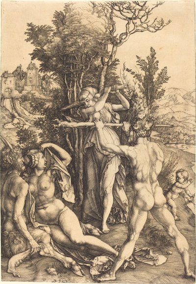 Herkules na rozcestí od Albrecht Dürer