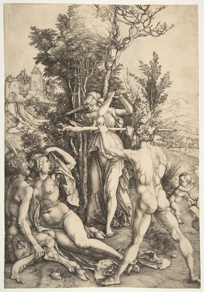 Herkules na rozcestí od Albrecht Dürer