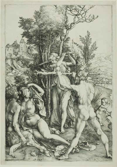 Herkules na rozcestí (Žárlivost) od Albrecht Dürer