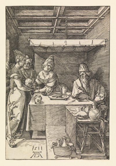 Herodias s hlavou Jana Křtitele od Albrecht Dürer