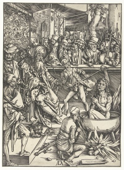 Umučení Jana Evangelisty od Albrecht Dürer