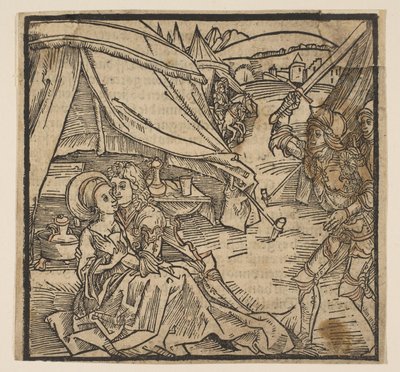 Ilustrace z Ritter von Turn, 1493.n.d. od Albrecht Dürer