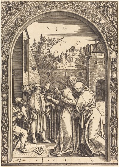 Jáchym a Anna u Zlaté brány od Albrecht Dürer