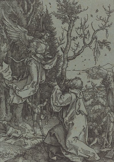 Joachim a anděl, c. 1504. od Albrecht Dürer