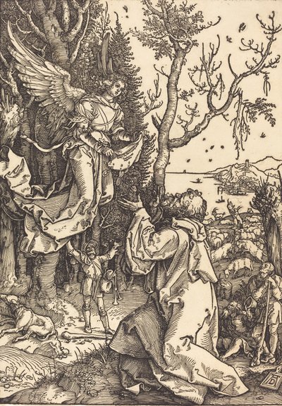 Joachim a anděl, c. 1504. od Albrecht Dürer