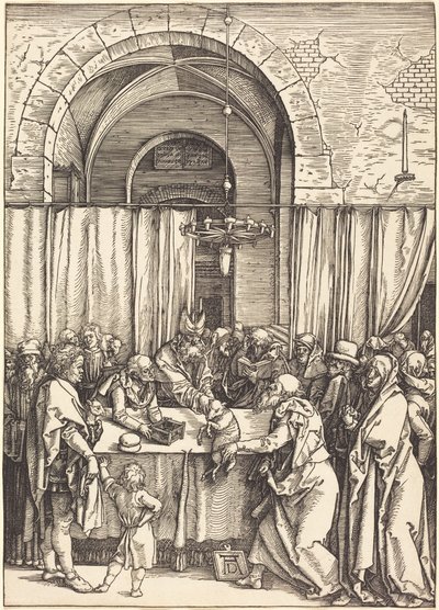 Jáchymova oběť odmítnuta od Albrecht Dürer