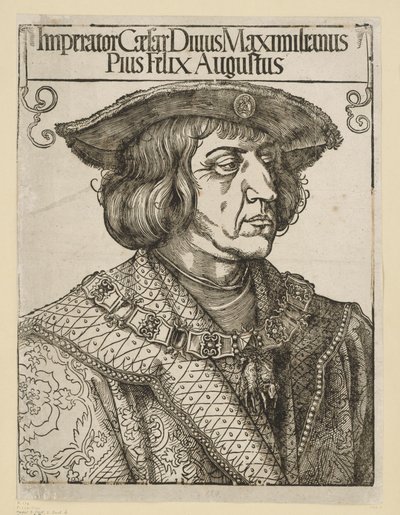 Císař Maxmilián I. od Albrecht Dürer