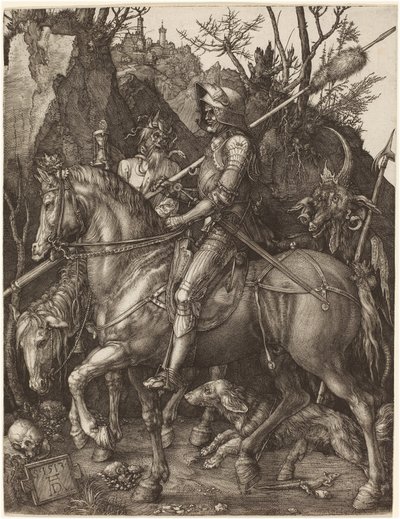 Rytíř, Smrt a Ďábel od Albrecht Dürer