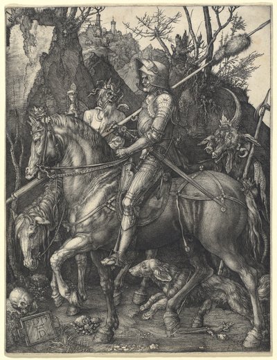 Rytíř, Smrt a Ďábel od Albrecht Dürer