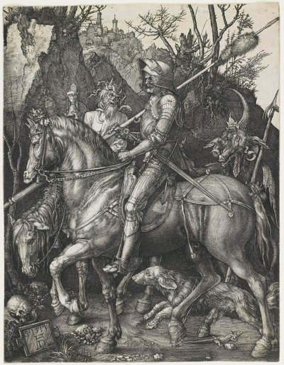 Rytíř, Smrt a Ďábel od Albrecht Dürer