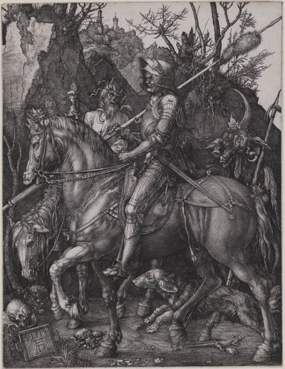 Rytíř, Smrt a Ďábel od Albrecht Dürer