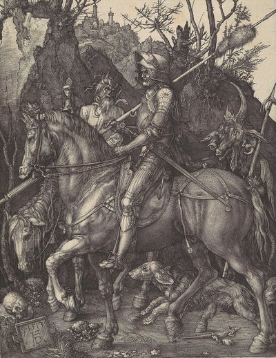 Rytíř, smrt a ďábel, 1513., 1513. od Albrecht Dürer