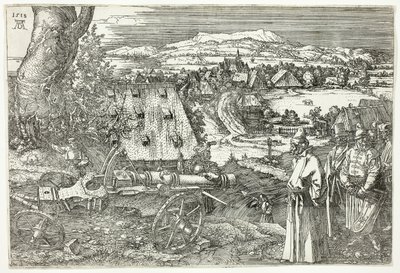 Krajina s dělem (The Great Cannon) od Albrecht Dürer