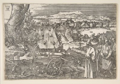 Krajina s dělem, 1518. od Albrecht Dürer