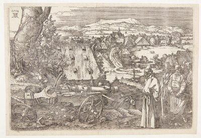 Krajina s kánonem od Albrecht Dürer