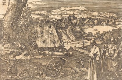 Krajina s dělem, 1518. od Albrecht Dürer