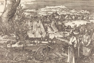 Krajina s dělem, 1518. od Albrecht Dürer
