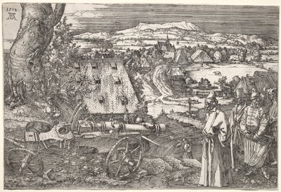 Krajina s dělem, 1518. od Albrecht Dürer
