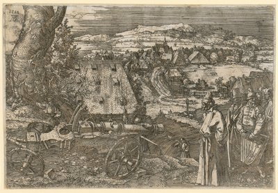 Krajina s dělem od Albrecht Dürer