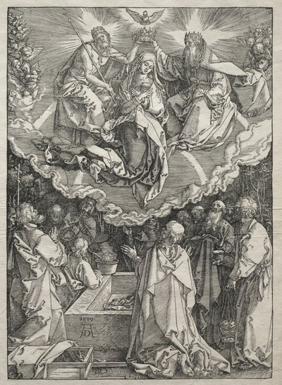 Život Panny Marie: Nanebevzetí Panny Marie od Albrecht Dürer