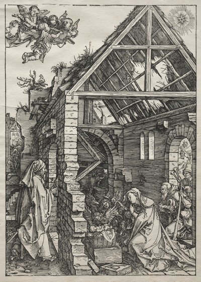 Život Panny: Narození Páně od Albrecht Dürer