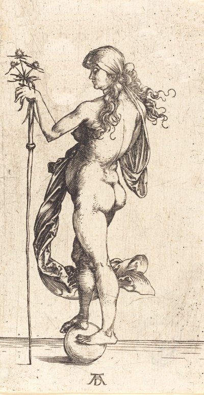 Little Fortune, c. 1496. od Albrecht Dürer