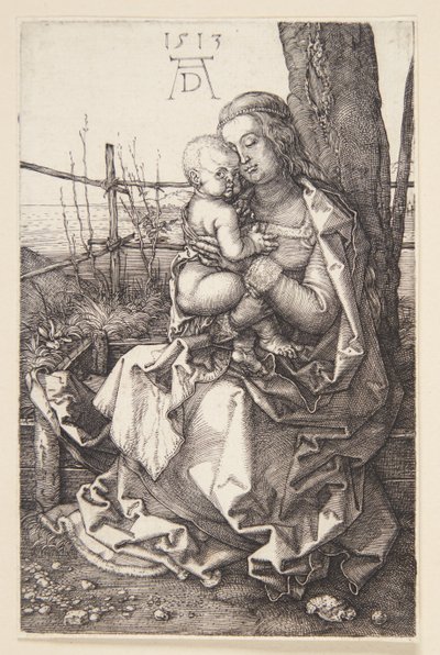 Madonna kojící od Albrecht Dürer