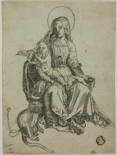Madonna s opicí od Albrecht Dürer