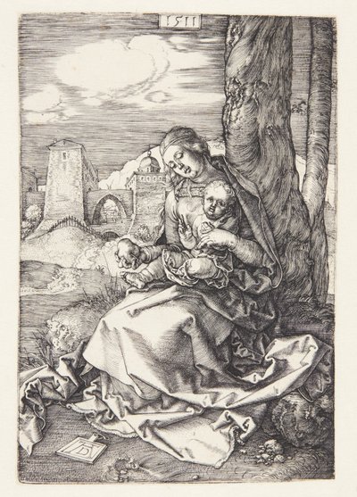 Madonna s hruškou od Albrecht Dürer