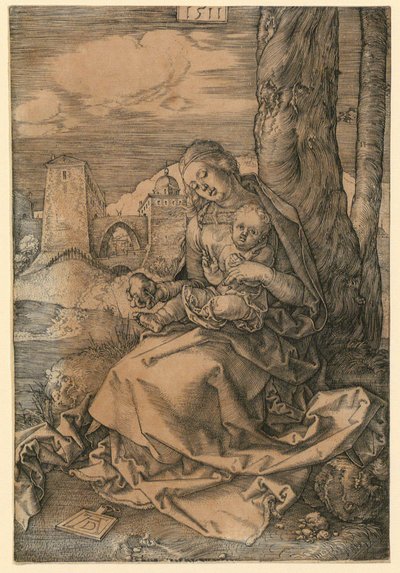 Marie s hruškou od Albrecht Dürer
