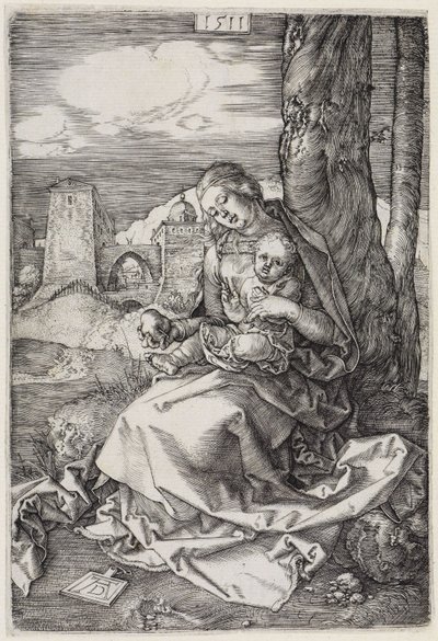 Marie s hruškou od Albrecht Dürer