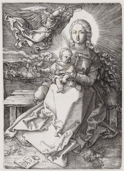 Marie korunovaná andělem od Albrecht Dürer