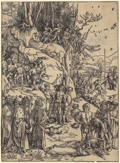 Mučedník z Deseti tisíců od Albrecht Dürer