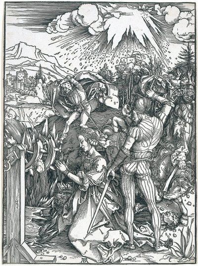 Umučení svaté Kateřiny od Albrecht Dürer