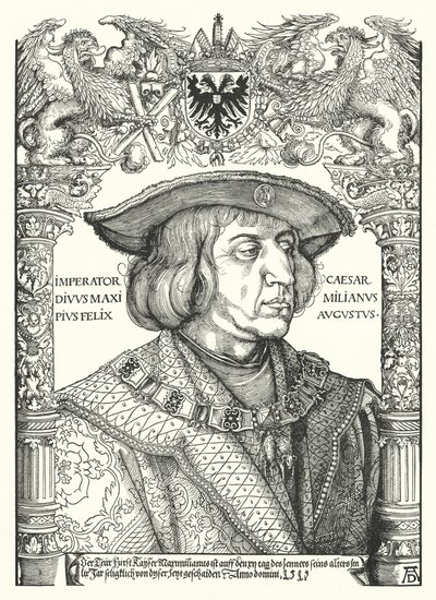 Maxmilián I., císař Svaté říše římské od Albrecht Dürer