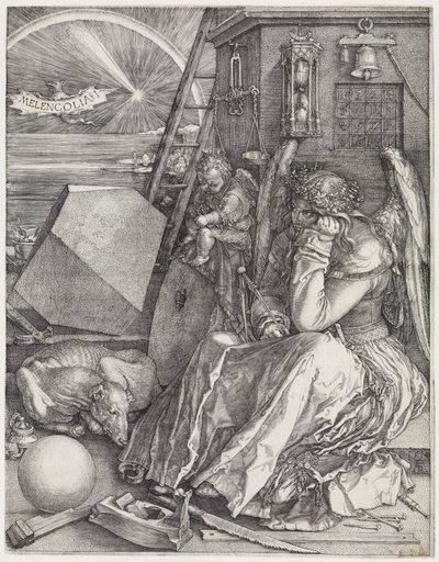 Melencolia I (Melancholie) od Albrecht Dürer