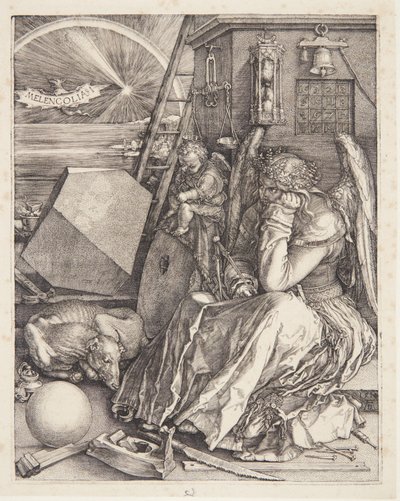Melankolie I od Albrecht Dürer