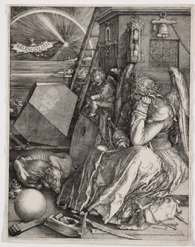 Melankolie I od Albrecht Dürer