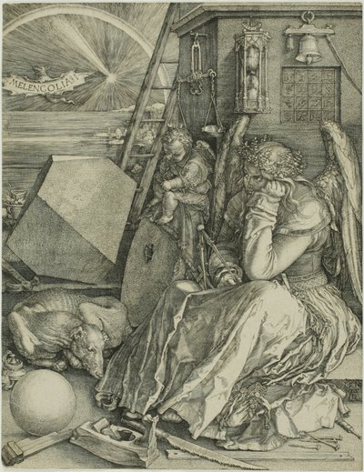 Melankolie I od Albrecht Dürer