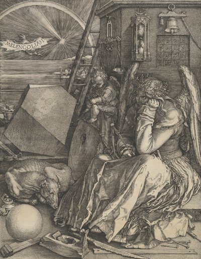 Melancolia I, 1514. od Albrecht Dürer