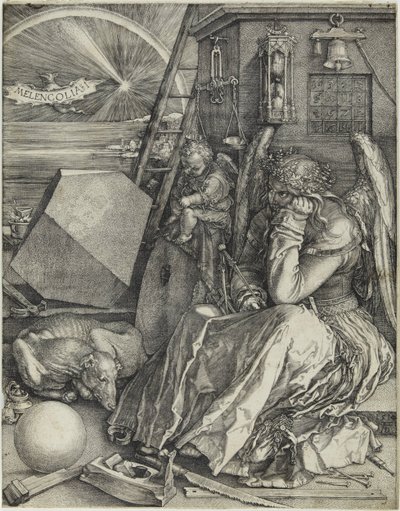 Melancolia I, 1514. od Albrecht Dürer