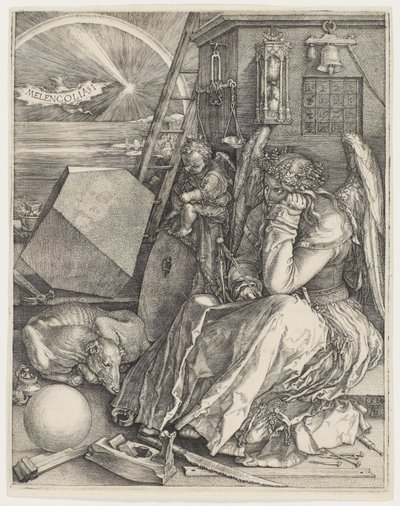 Melencolia I, 1514 od Albrecht Dürer