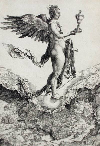 Nemesis (Velké štěstí) od Albrecht Dürer